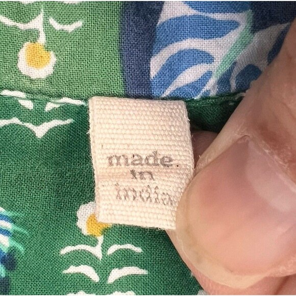 Printfresh Anthropologie Print Fresh Women Pajama Set Sz XL Jade Tiger Queen - Picture 6 of 16